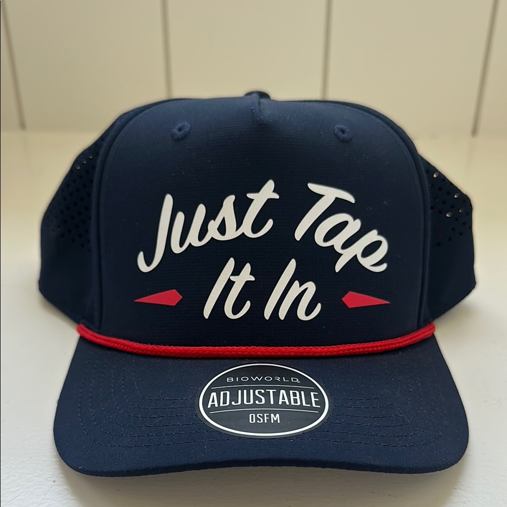 Bioworld Navy 'Just Tap It In' Cap